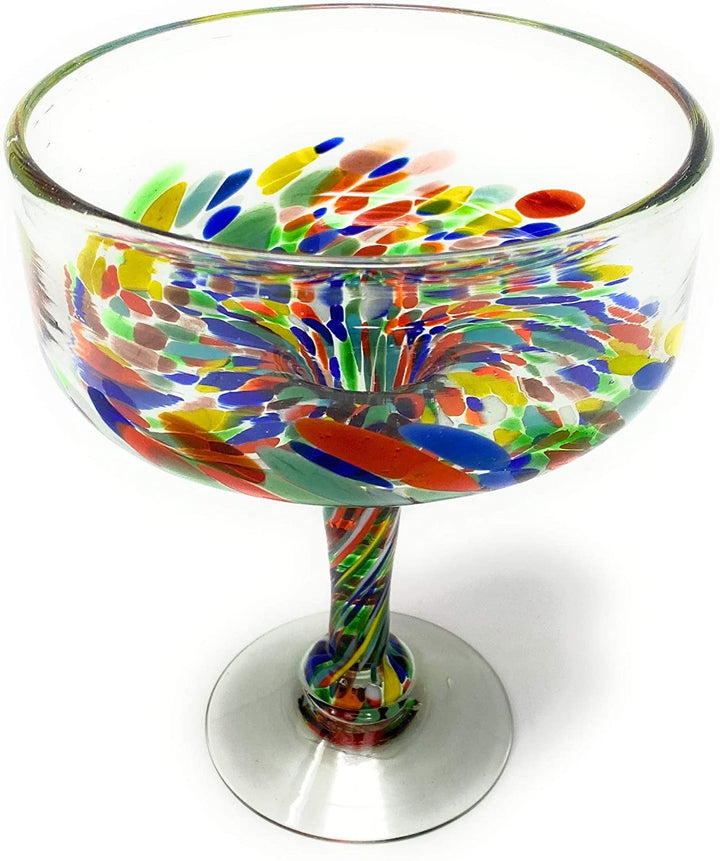 Konfetti Carmen Design Margarita-Gläser – 4er-Set (je 473 ml)