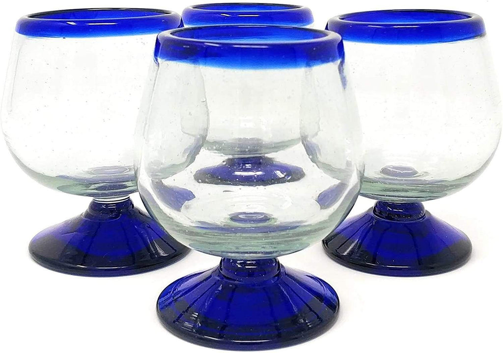 2 Blue-rimmed Drinking Glasses for Sale in Orange, CA - OfferUp